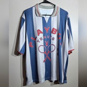 Playboy Gray Graphic Tee